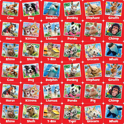 MasterPieces Officially Licensed CAT Picture Matching Card Game for Kids and Families
