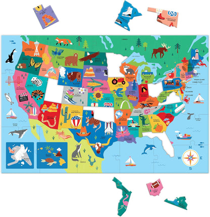 Mudpuppy Rescue Vehicles – 48 Piece Giant Floor Jigsaw Puzzle Featuring A Colorful Scene of Different Kinds of Rescue Transportation Vehicles and Adorable Rescue Characters