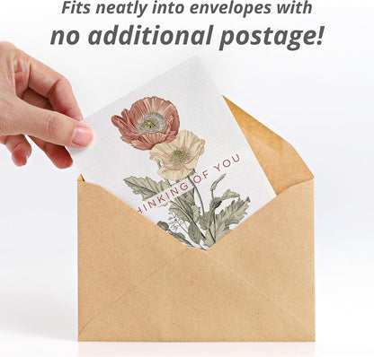 Grateful Memories Dove with Bird and Butterfly Mix Seed Favor Packets - Gardening Gifts - Wild Flower Seeds for Planting - Garden or Indoor Plant Flowers - Growing Plants in Memory