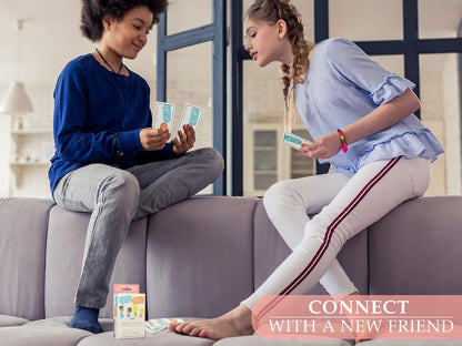 Conversation Cards for Kids with Autism or Aspergers - Learning & Education Toys, Conversation Starters, Autism Communication Cards for Kids and Adults, Therapy Tool, Stocking Stuffers