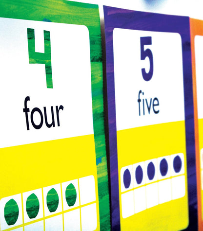 World of Eric Carle 43 pc Bundle of Math Bulletin Board Decorations, Numbers 0-20, Ten Frames, Counters, Place Value Math Manipulatives, Homeschool and Classroom Decor