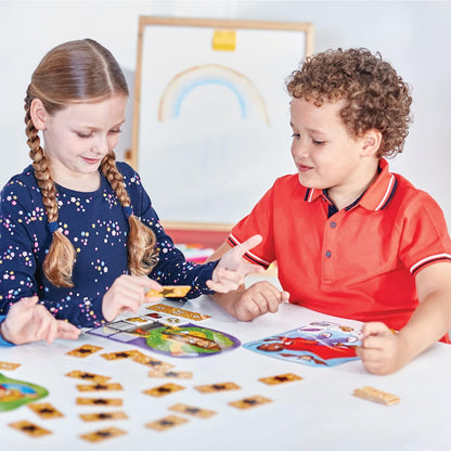 ORCHARD TOYS Moose Smelly Socks Game. Find Matching Pairs of Socks for Your Monsters! for Ages 3-6 and 2-4 Players