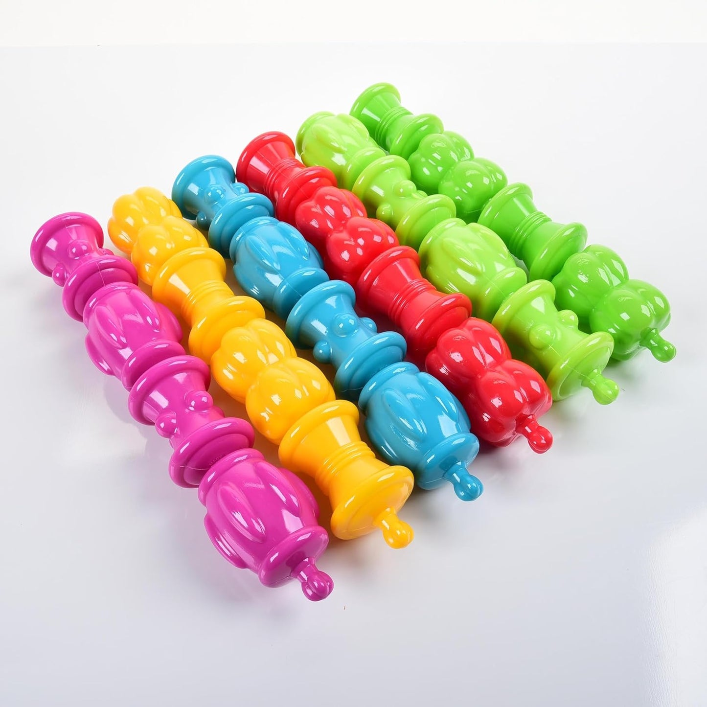 Snap & Sort Beads Set – 48-Piece Montessori Fine Motor & Early Engineering STEM Activity with Storage Tub