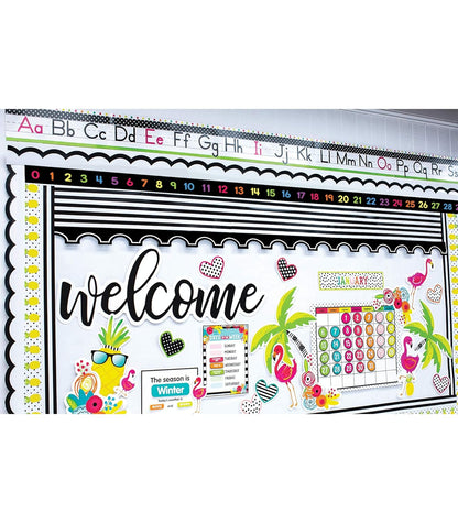 Carson Dellosa | Numbers 0–120 Mini Bulletin Board Set | 16pcs