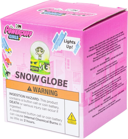 Silver Buffalo Disney Mickey and Friends Mini Light Up Snow Globe│Minnie Mouse│3.8 Inches Tall, 45mm (Small)