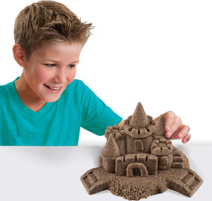 Kinetic Sand, 3lbs Beach Sand for Ages 3 and Up (Packaging May Vary)