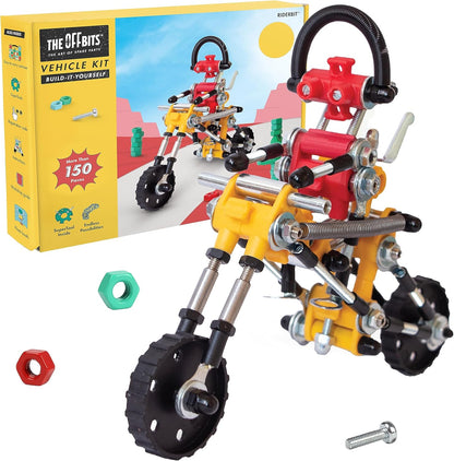 The Off Bits AirBit – Build Your Own Airplane! STEM Building Kit for Creative Kids 8-12 & Curious Adults, Fun Educational Gift for Boys & Girls