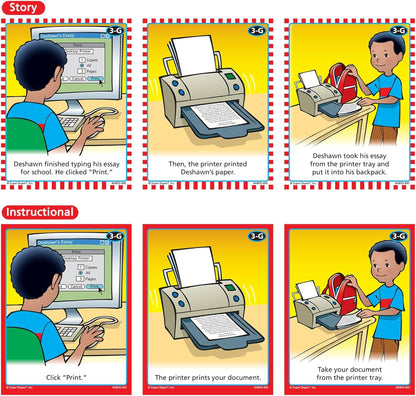 Super Duper Publications | HearBuilder Sequencing Flash Card Fun Deck | Educational Learning Resource for Children