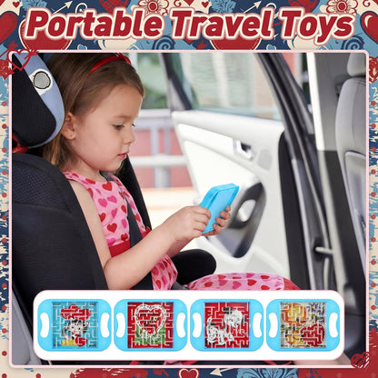 JellyArch 24 Pcs Maze Puzzle Cube Bulk Maze Game Puzzle Educational Cube Handheld Brain Teaser Puzzles Escape Room Party Favor Graduation Classroom Exchange Gift for Students Adult Teacher(Classical)