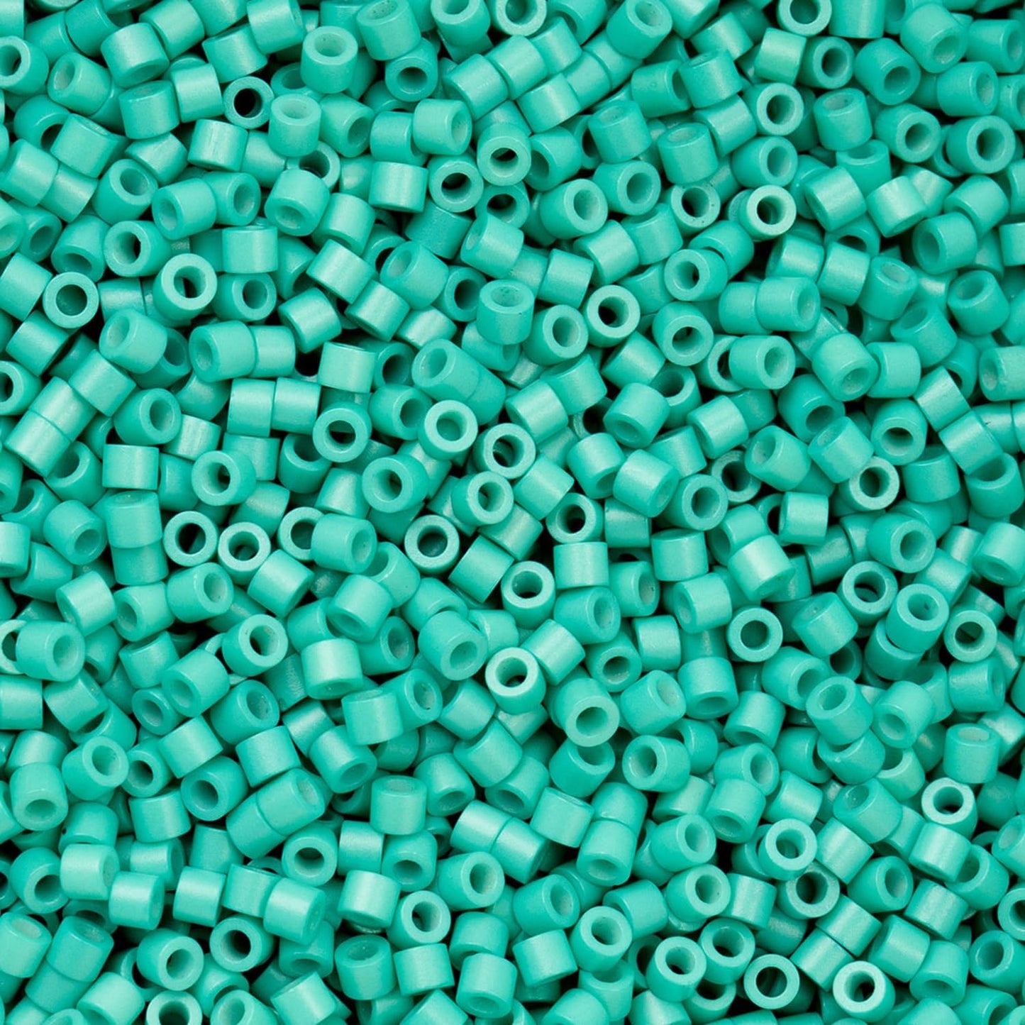 John Bead 25g Cylin Beads Opaque Turquoise Green 11/0 Glass Cylindrical Seed Beads for Jewelry Bracelets Necklaces Earrings Making Embroidery