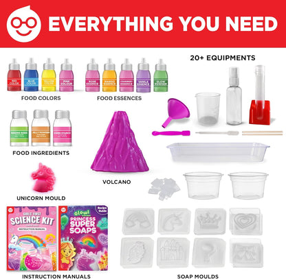 Doctor Jupiter Preschool Science Kit for Kids Ages 3-5 | Toddler Learning Activities, Birthday Gift Ideas for 3-4-5 Year Old Girls | Learning & Educational Toy STEM Kit with 100+ Experiments
