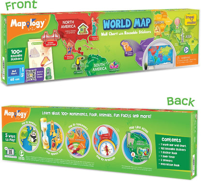 Imagimake Mapology Solar System for Kids | Educational Toys for Kids 5-7 | Space Toys | Puzzles for Boys & Girls Ages 4-8 | 6 Year Old Boy Gifts & Girl Gifts