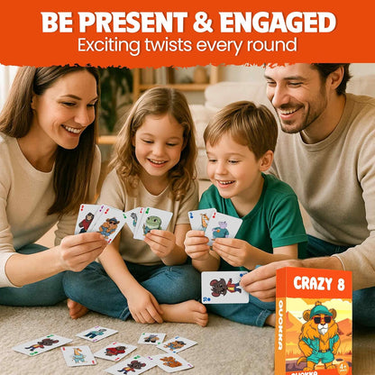 QUOKKA Memory Games for Kids Ages 4–8 – Fun Family Game with Cute Characters, Perfect for Travel, Playdates, Family Time – Educational & Engaging Playing Cards for Kids, Easy to Learn, Fast to Play