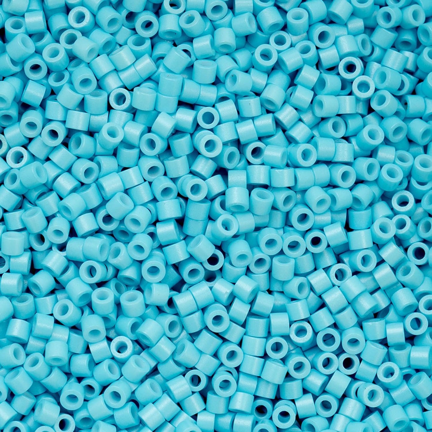 John Bead 25g Cylin Beads Opaque Turquoise Green 11/0 Glass Cylindrical Seed Beads for Jewelry Bracelets Necklaces Earrings Making Embroidery