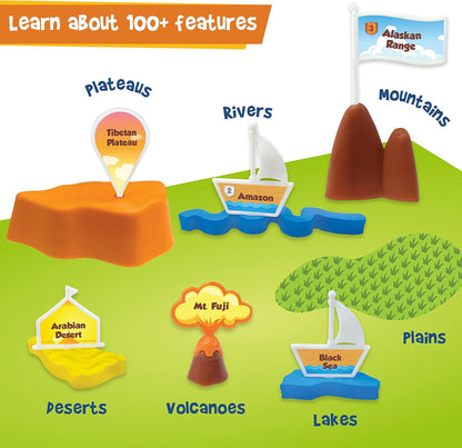 Imagimake Mapology Solar System for Kids | Educational Toys for Kids 5-7 | Space Toys | Puzzles for Boys & Girls Ages 4-8 | 6 Year Old Boy Gifts & Girl Gifts