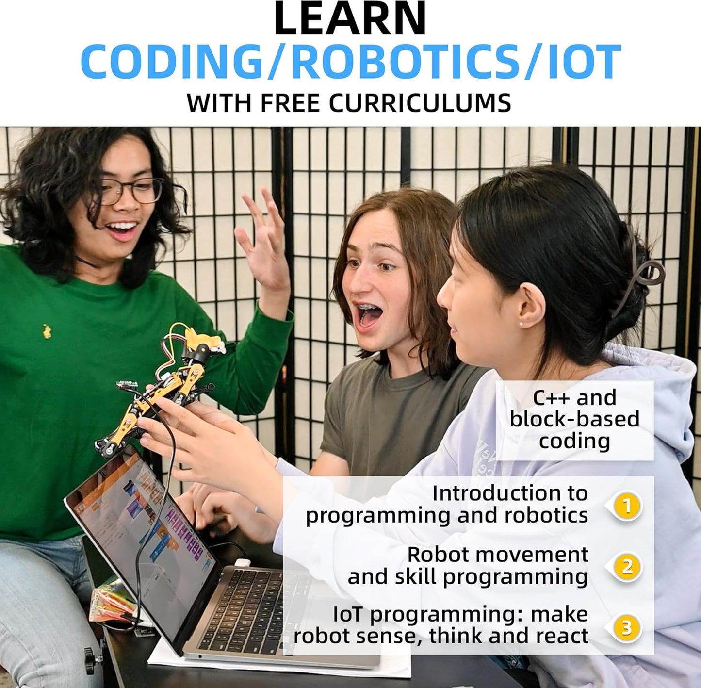 Petoi Programmable Robot Dog Bittle X V2 Lite Servo (Pre-Assembled) | Coding Smart Robot Dog Kit, Voice Controlled, Quadruped Interactive Robot for Kids, Open Source, STEM & Robotics Education