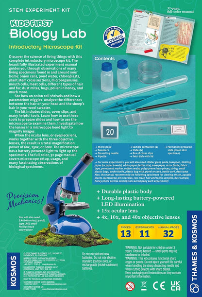 Thames & Kosmos Kids First Biology Lab Introductory Microscope Kit