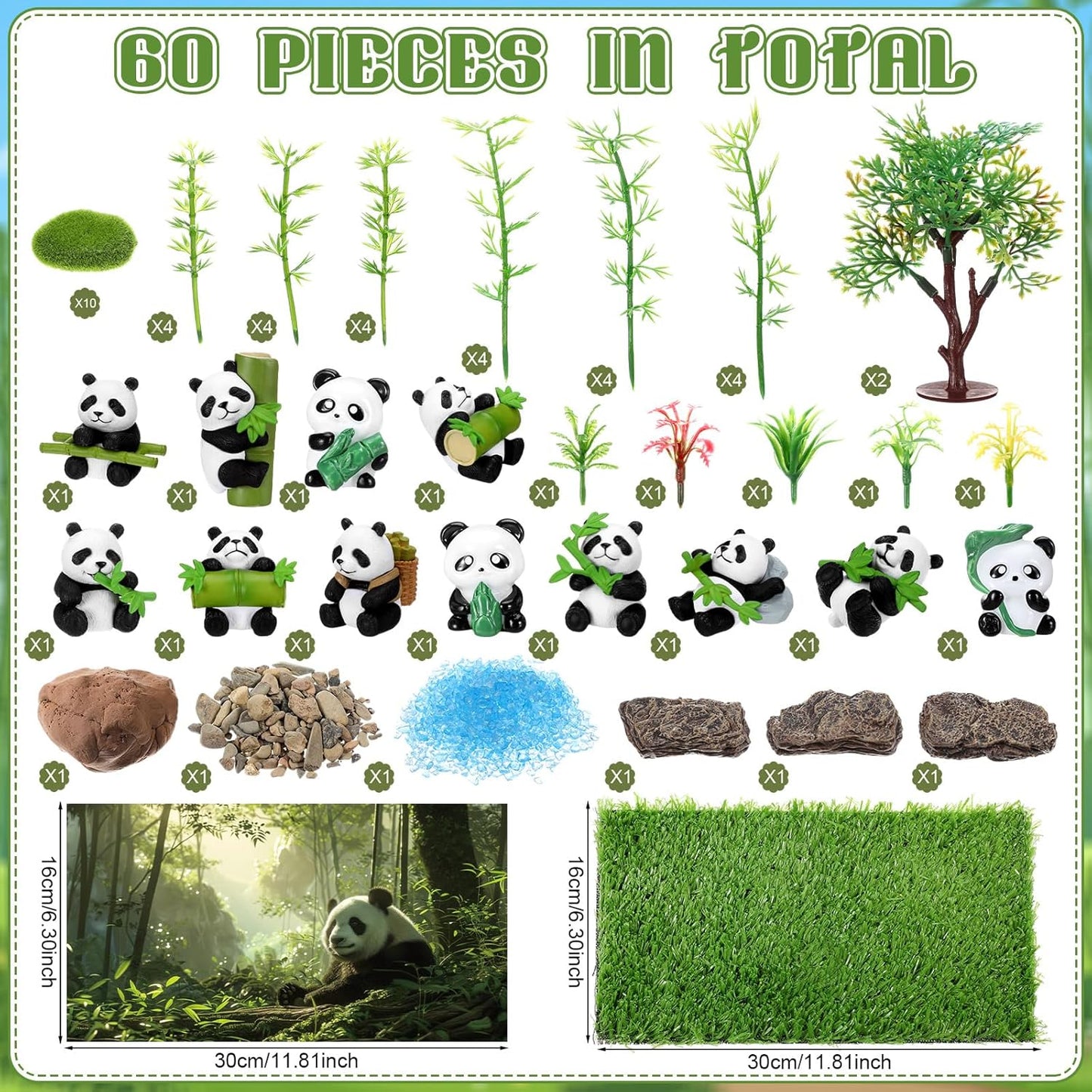 Teyva Daily 48 Pcs Dinosaur Diorama Kit Habitat Project Box Set 3D Dinosaurs Diorama Supplies Include Dinosaurs Model Figures & Eggs Volcano Artificial Trees with Cardboard for DIY Crafts Gifts