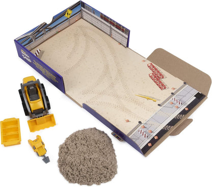 Kinetic Sand, Dig N' Demolish Playset with 1lb Play Sand & Toy Truck, Sensory Toys for Kids Ages 5 and up