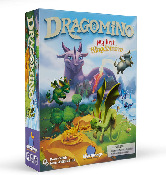 Strategy Board Game Extension for Kids, Teens and Family, Tabletop Game Nights, Ages 8 & Up, 2 to 5 Players, Kingdomino Age of Giants Expansion by Blue Orange Games