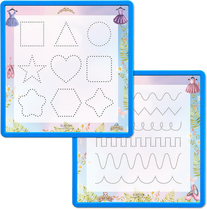 Kid's Name Tracing Board | Dry Erase Letter Tracing | Reusable Writing Practice Board | Personalized | Ballet Theme