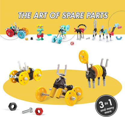 The Off Bits AirBit – Build Your Own Airplane! STEM Building Kit for Creative Kids 8-12 & Curious Adults, Fun Educational Gift for Boys & Girls
