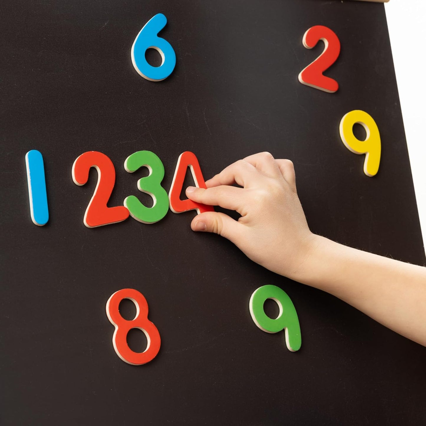 Melissa & Doug Deluxe Magnetic Letters and Numbers Set – 89 Wooden Alphabet Magnets & Numbers, Educational Learning Toys for Preschool Kids Ages 3+
