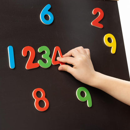 Melissa & Doug Deluxe Magnetic Letters and Numbers Set – 89 Wooden Alphabet Magnets & Numbers, Educational Learning Toys for Preschool Kids Ages 3+