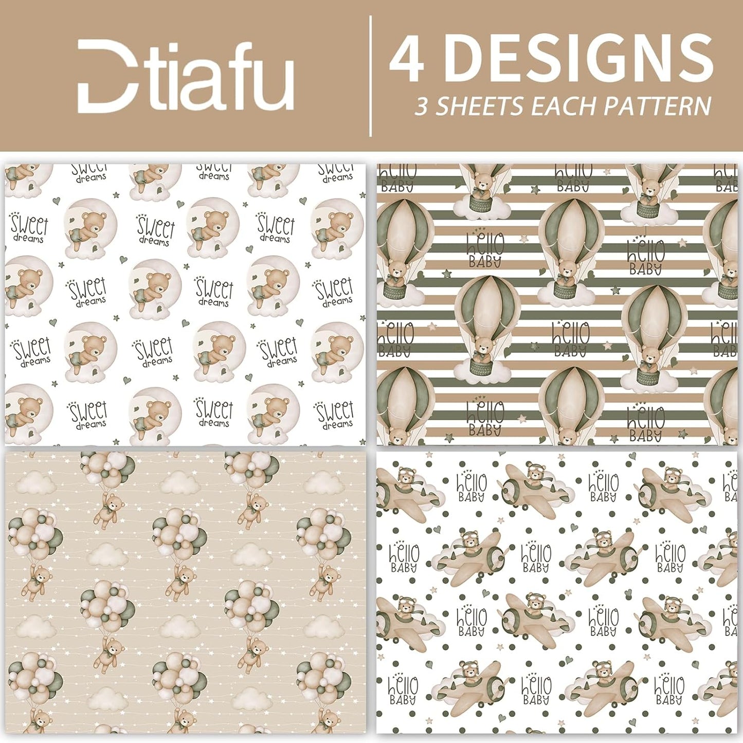 Dtiafu Reversible Building Blocks Wrapping paper Roll for Kids Boys Girls - Boys Birthday Bricks Design Gift Wrap Sheets for Baby Shower Party Craft Supplies(Total 28.5sq.ft)