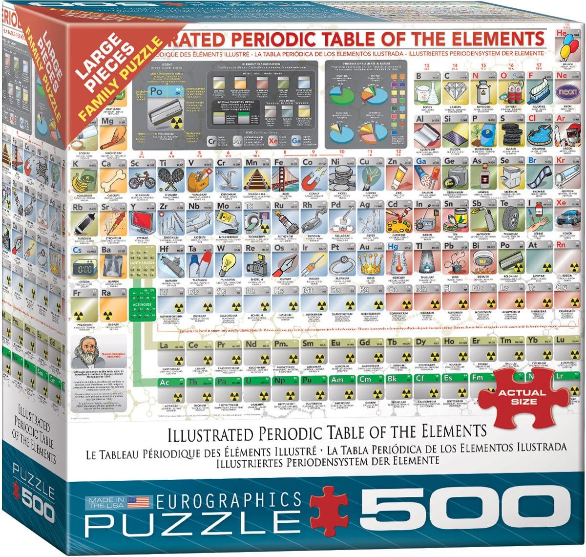 The Solar System 100 Piece Jigsaw Puzzle - Colors B