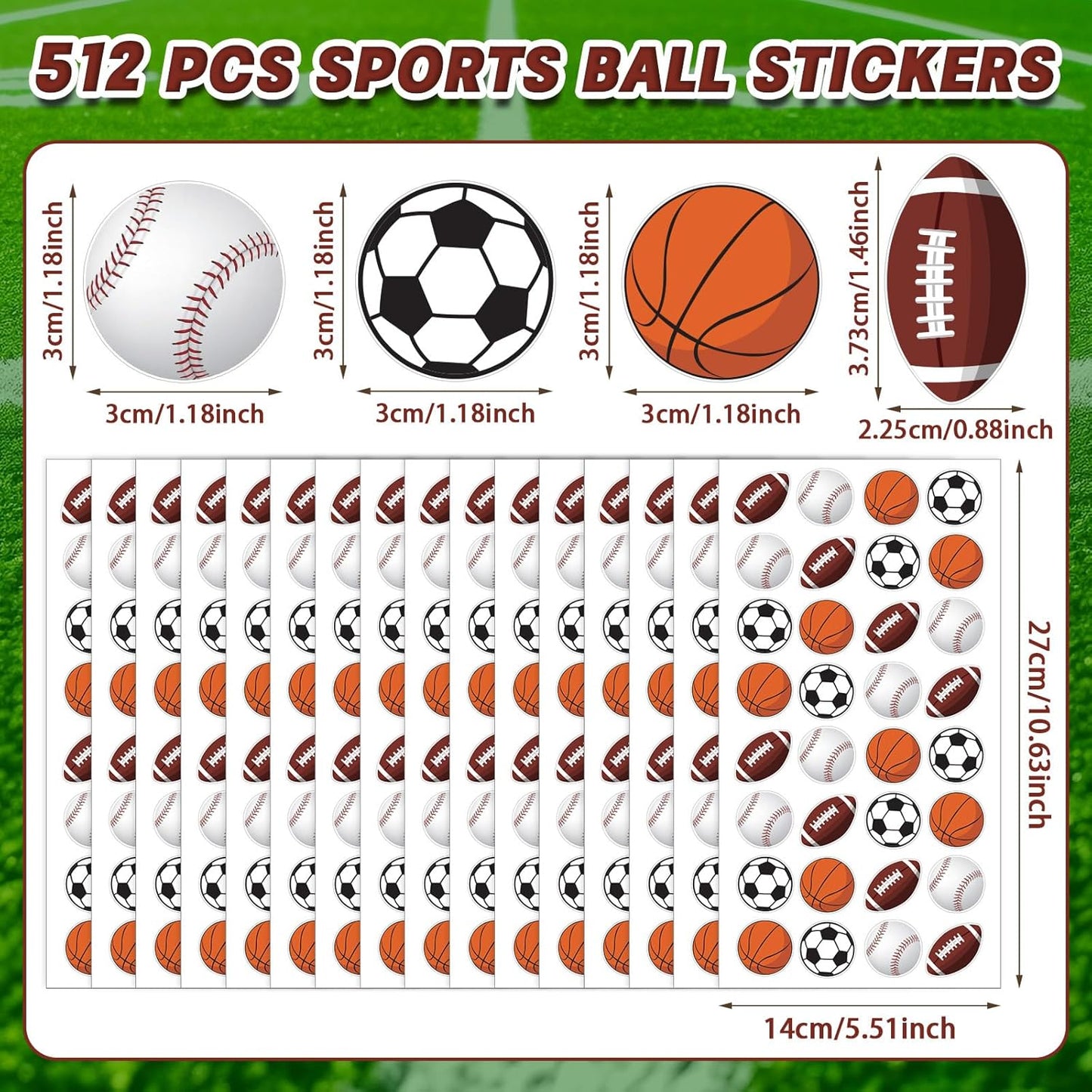 JULMELON 672 PCS Valentines Day Heart Stickers for Kids Conversation Heart Stickers Removable Labels Cards for Candy Envelopes Gifts Classroom Valentine’s Day Party Decorations