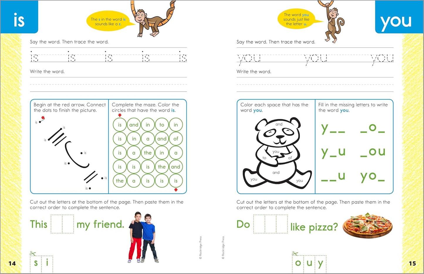 My Sight Words Workbook: 101 High-Frequency Words Plus Games & Activities!