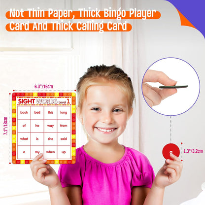SpriteGru Multiplication & Division Bingo Game, 480 Math Problems, 2 Educational Math Board Game for Kindergarten and Preschool Kids 4-8, Perfect for Classroom & At Home (Up to 25 Players)
