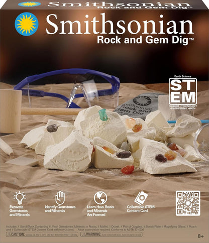 Smithsonian Rock and Gem Dig, Brown