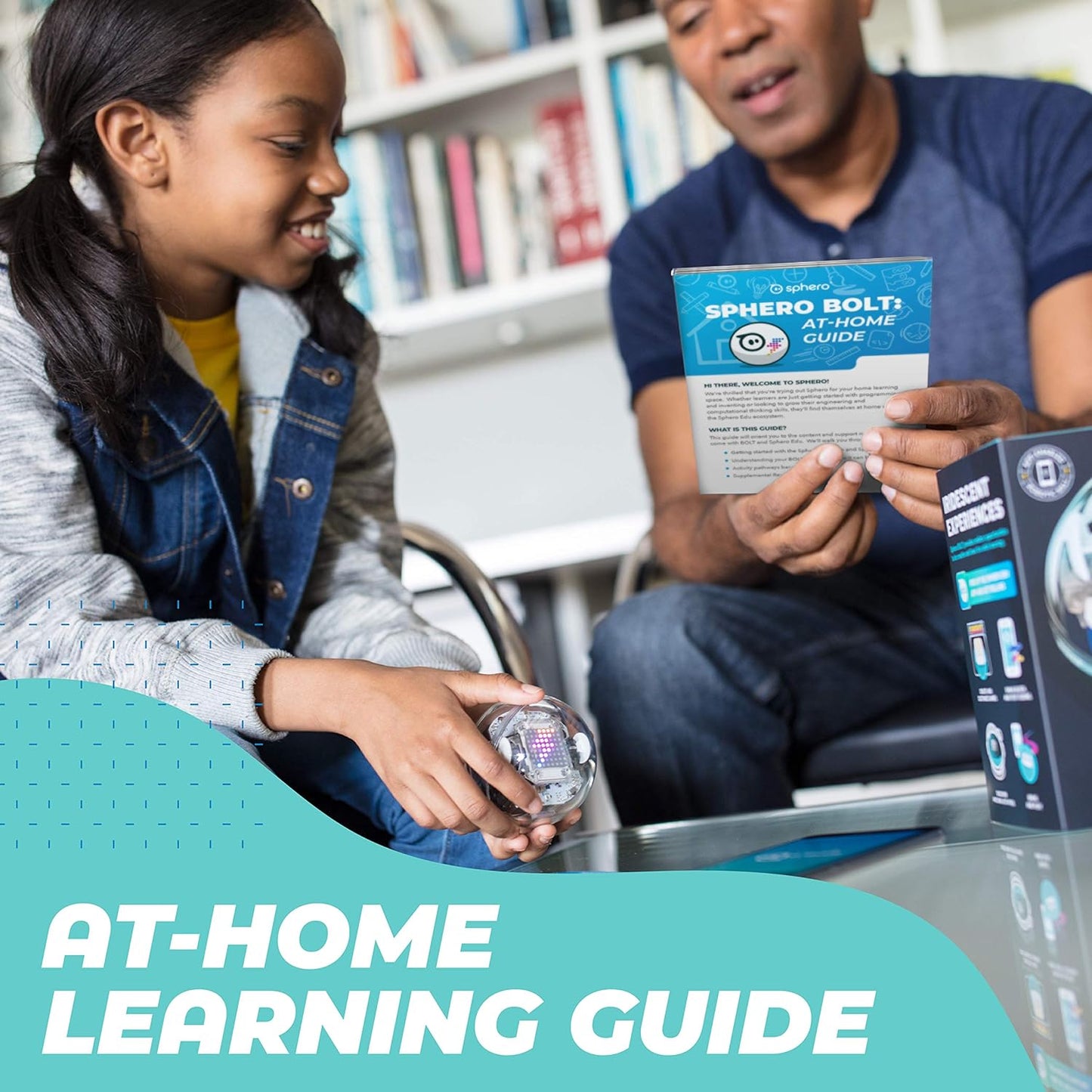 Sphero Bolt+: Coding Robot – Program with Draw, Blocks, Python & Javascript – Animated LCD Screen – Ages 8+ – Durable, Qi Charging, Waterproof