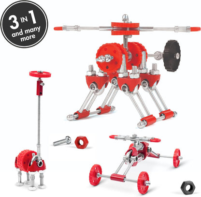 The Off Bits AirBit – Build Your Own Airplane! STEM Building Kit for Creative Kids 8-12 & Curious Adults, Fun Educational Gift for Boys & Girls