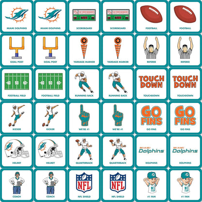 MasterPieces Sports Games - NFL Matching Game - Game for Kids and Family - Laugh and Learn