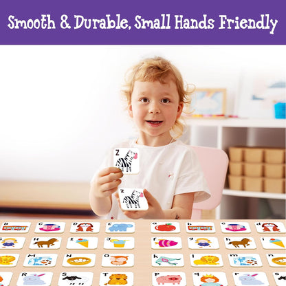 Memory Matching Game, 72 PCS Sight Words Matching Cards for Kids, 36 Pairs Memory Cards, Educational Toy for Children to Learn Sight Words 5+ Years Old