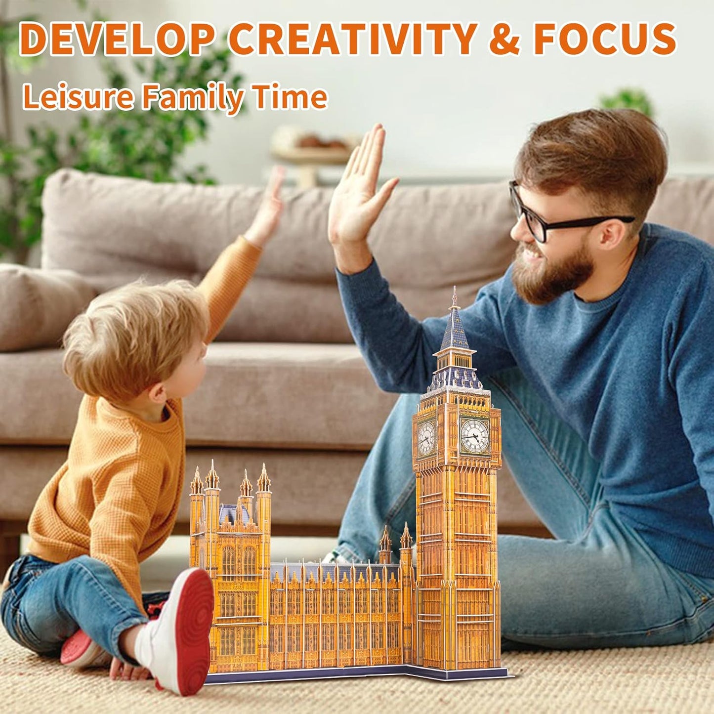 3D Puzzles for Kids Ages 8-10-12-14 Earth Globe DIY Geography Puzzle, Educational Learning Toys 3D Jigsaw World Globe Map Model Kit Teaching Aids Birthday for Boys Girls, 50 Pieces