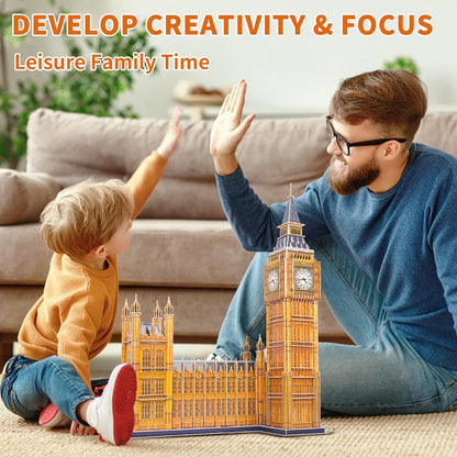 3D Puzzles for Kids Ages 8-10-12-14 Earth Globe DIY Geography Puzzle, Educational Learning Toys 3D Jigsaw World Globe Map Model Kit Teaching Aids Birthday for Boys Girls, 50 Pieces