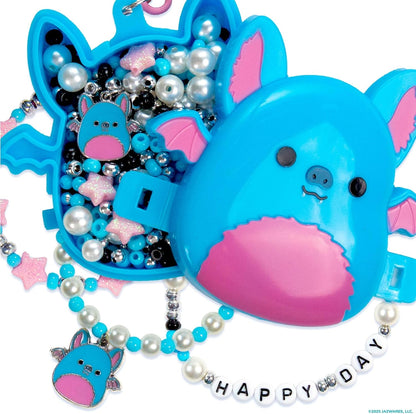 Original Squishmallows Archie The Axolotl Bracelet Kit, Friendship Bracelet Kit, Charm Bracelet Making Kit, Gifts for Girls, Squishmallows for Boys, Craft Kits