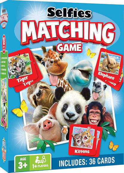 MasterPieces Officially Licensed CAT Picture Matching Card Game for Kids and Families