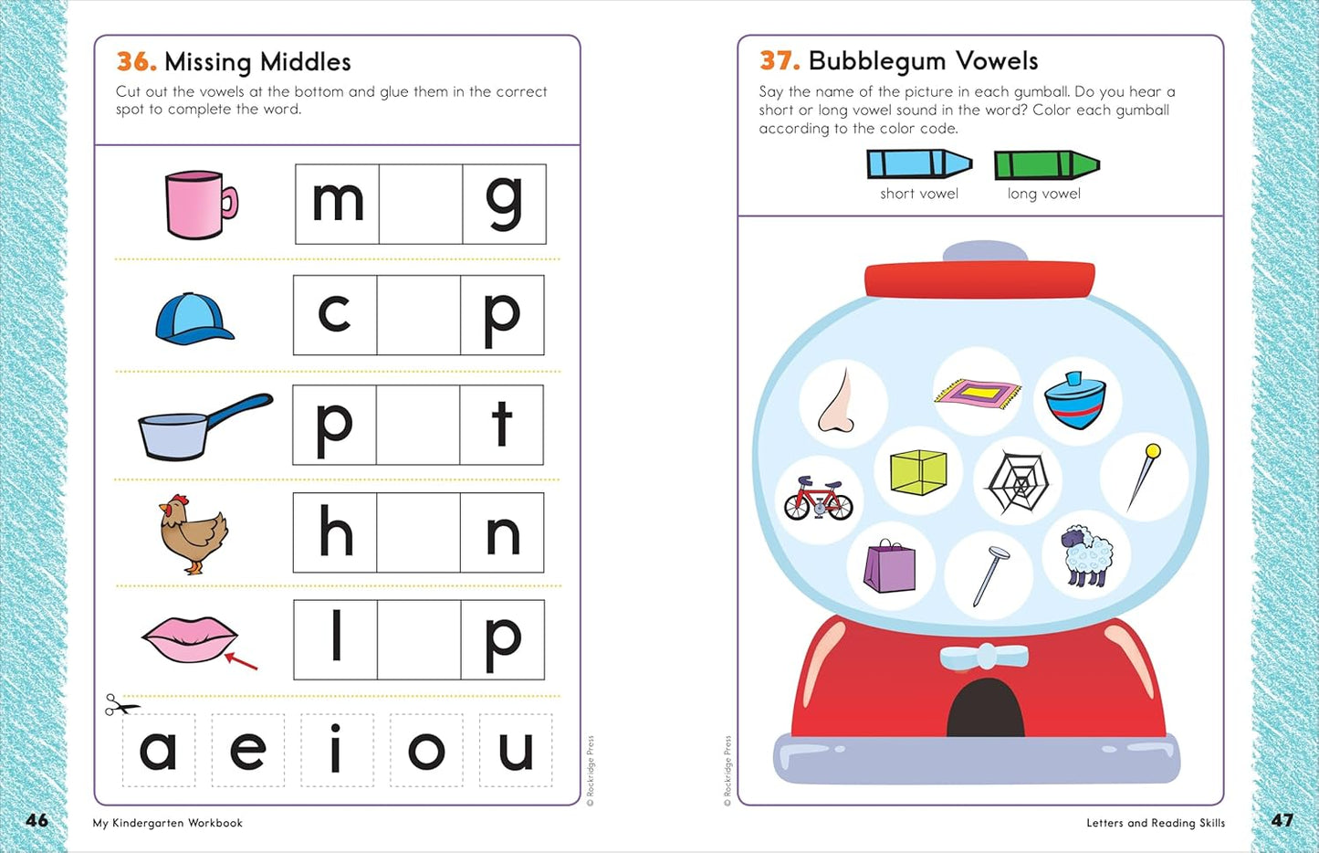 My Kindergarten Workbook: 101 Games and Activities to Support Kindergarten Skills, for Kids Ages 5-6