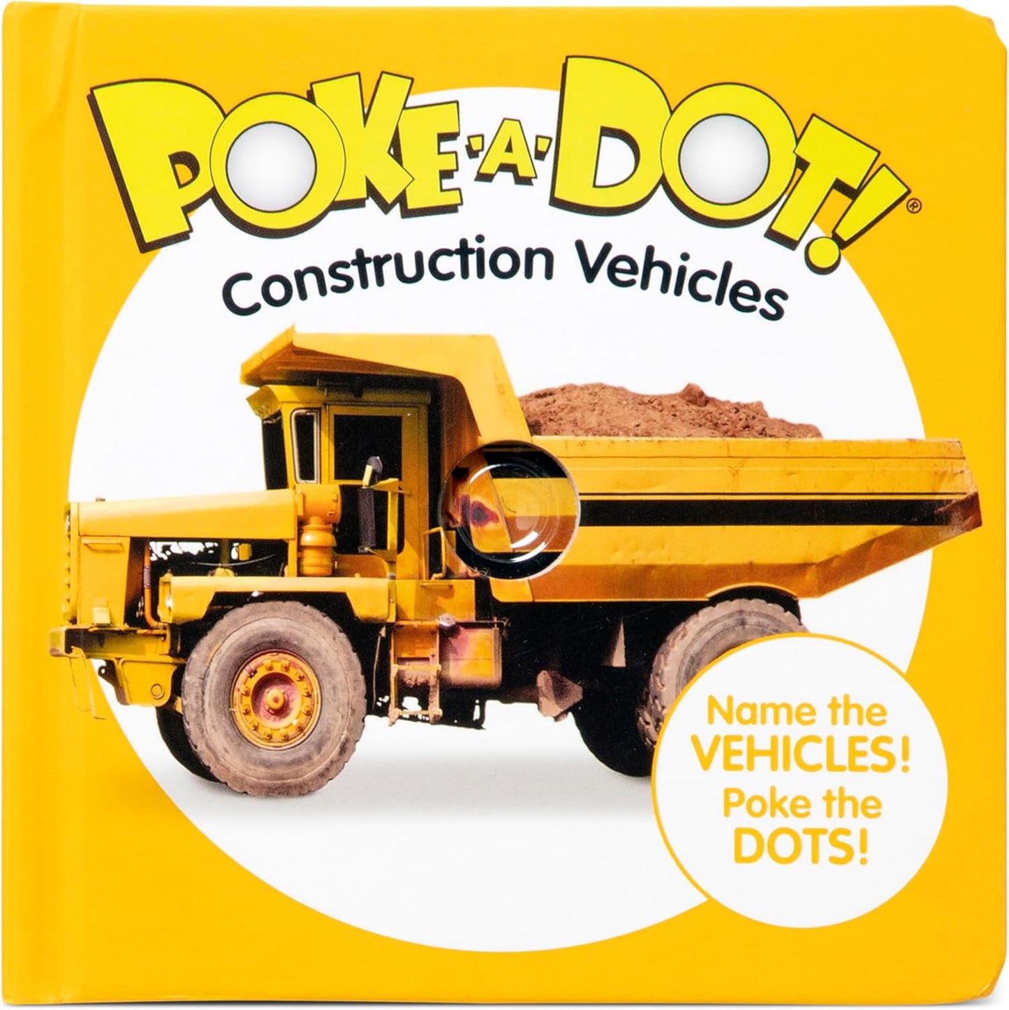 Melissa & Doug 41533 Poke-a-Dot Construction Vehicles | Activity Books | 3+ | Gift for Boy or Girl