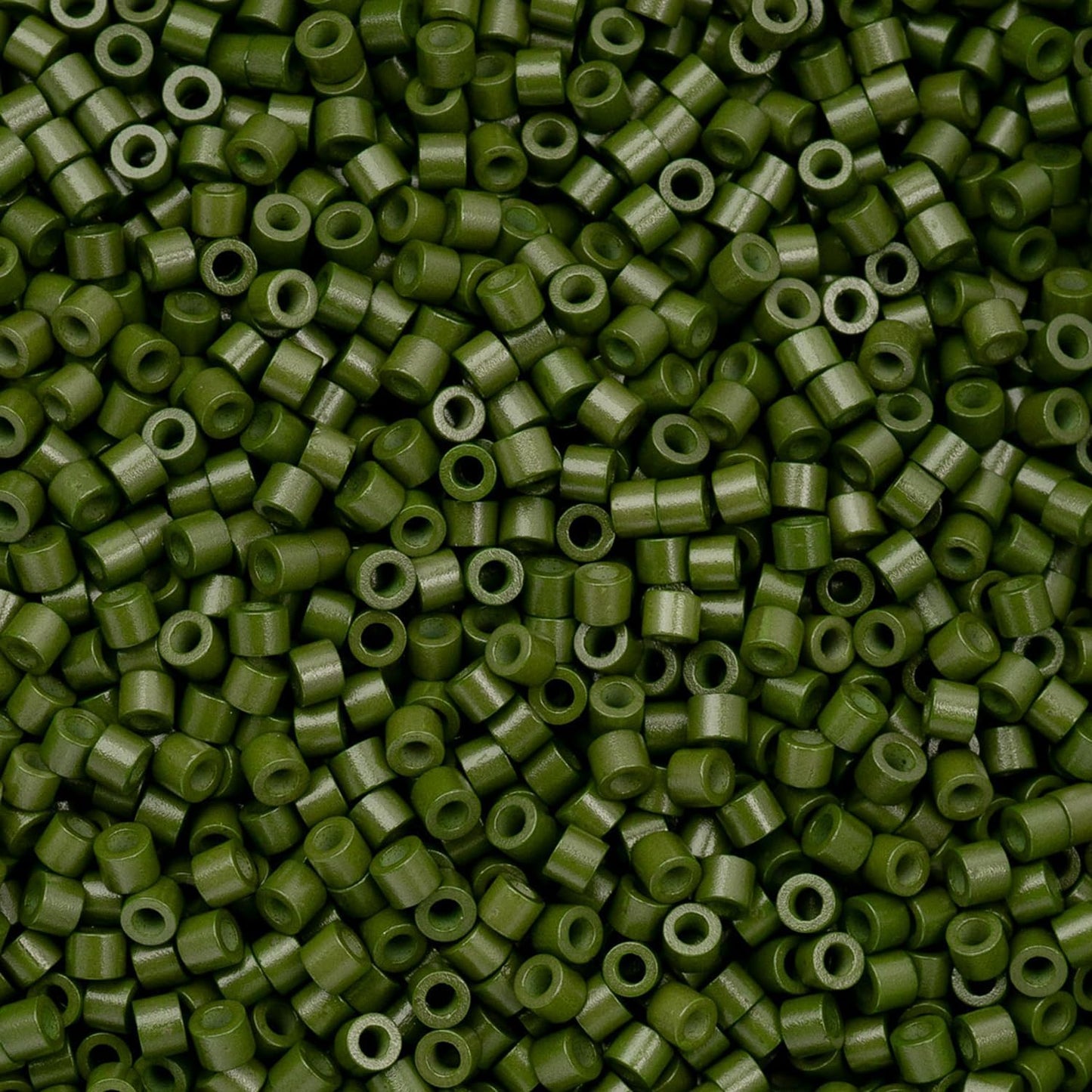 John Bead 25g Cylin Beads Opaque Turquoise Green 11/0 Glass Cylindrical Seed Beads for Jewelry Bracelets Necklaces Earrings Making Embroidery