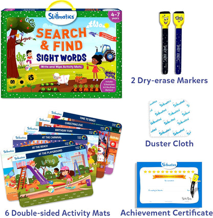 Skillmatics I Can Write PAW Patrol - Reusable Preschool Learning Activities, Educational Toy and Game, Back to School Supplies, Gifts for Students, Kids, Toddlers Ages 3, 4, 5, 6