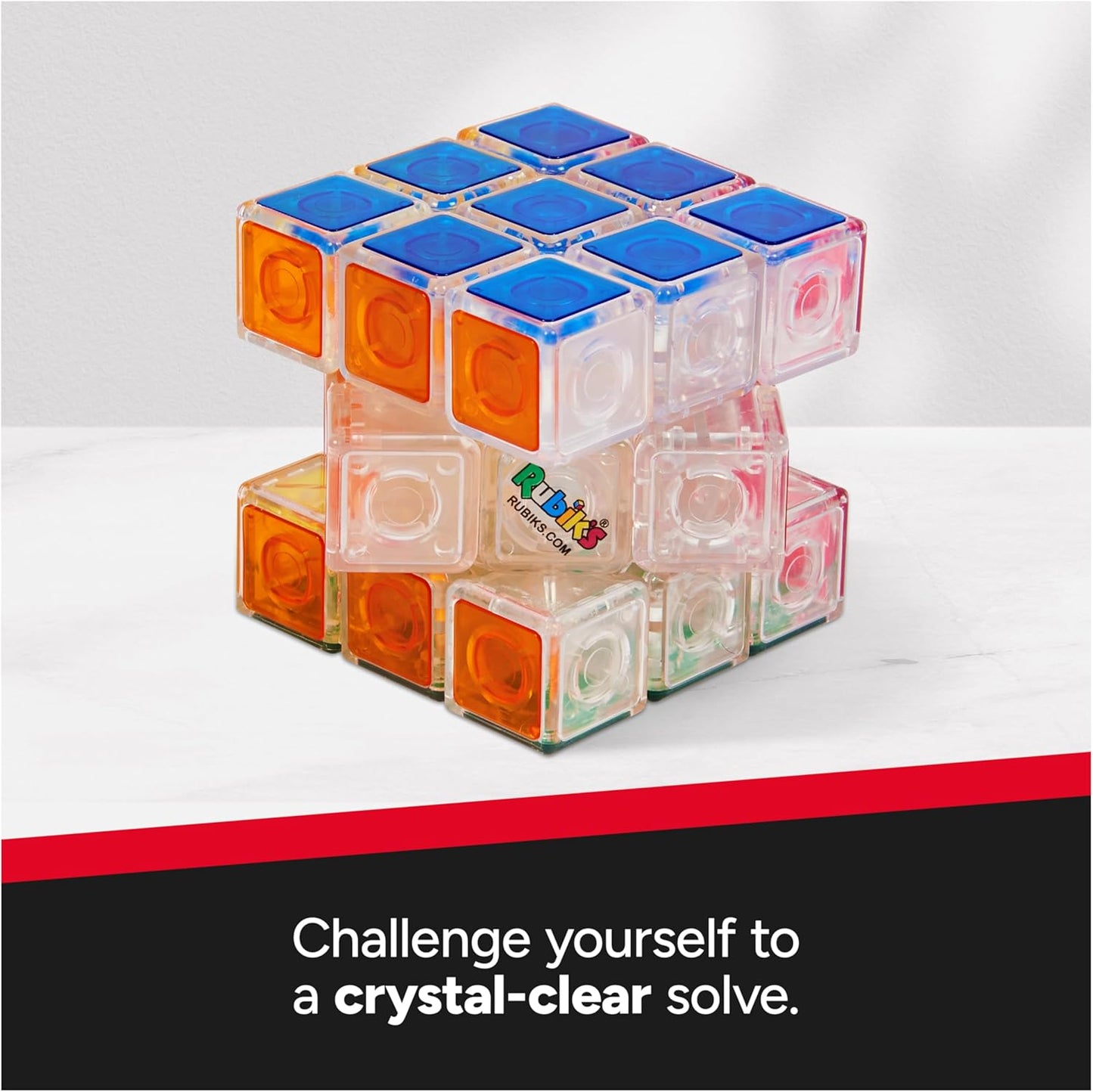 Rubik’s Cube, Special Retro 50th Anniversary Edition, Original 3x3 Cube Collectible & Desk Décor, Problem-Solving Brain Teaser, Fidget Toy, Sensory Puzzle for Adults, Teens, Kids, for Ages 8 & Up