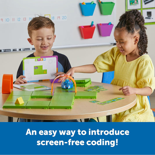 Learning Resources Code & Go Robot Mouse Activity Set, Rechargeable Robot Toy, Early Coding for Kids 5-7, STEM Programming for kids