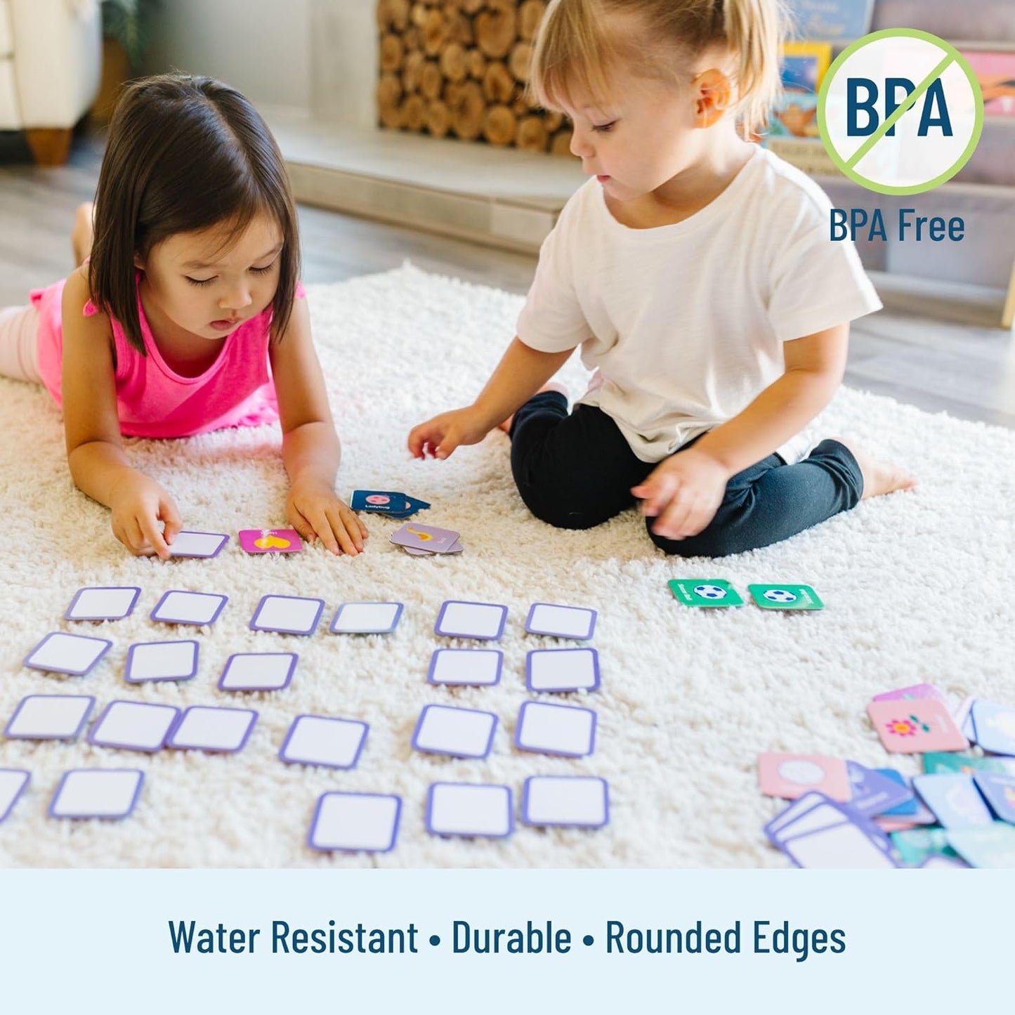 Wildkin Memory Matching Game – 18 Educational Pairs for Toddlers & Preschool - Enchanted