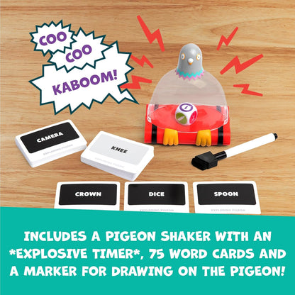 Exploding Kittens Hurry Up Chicken Butt 2-6 Players - Ages 4+ - 2 Minutes to Play - Hot Potato Style Card Game - Fun Card Game, Family Game Night, Creative Kids Game